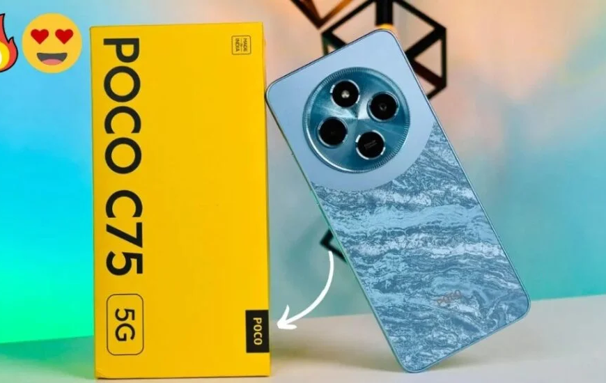 सिर्फ ₹7,999 में POCO C75 5G लॉन्च, दमदार&hellip;